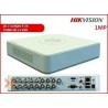 DVR 16 Cam, 1080px, sop/1DD, Hikvision 1 CamIP, dd_6Tb, 480fps, Hdmi/Vga, Negro, Hibrido