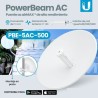 PowerBeam 27 dBi CPE Bridge, Ubiquiti Airmax, 450 Mbps, 802.11a/b/g/n, 5Ghz Gigabit, 24Vdc, 6W, Garantia: 30 dias