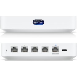 UniFi Cloud Gateway, Router MultiWAN 3GB Balanceador 2x WAN, 4x GbE RJ45 ports, 1x Wan Rj45 1/2.5 GbE. Grtia:30d