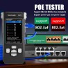 Tester POE at/af, Chicharra, IP Scan, Audifono, Port Flash Gb, distancia 200m, Bat Recarg Usb, Continuidad, Led. NO Gtia: 0