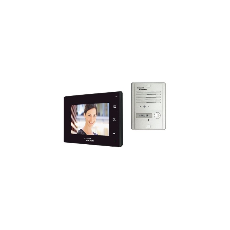 Monitor 7¨p/Portero Video Intercom Kocom Kit Dc.  Gtia: 90 dias.