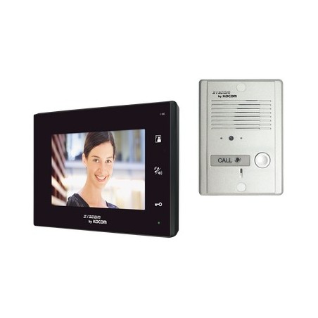 Monitor 7¨p/Portero Video Intercom Kocom Kit Dc.  Gtia: 90 dias.