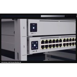 Dream Machine Ubiquiti 8x POE 4af 4at 1U, 2x Wan 2.5/10Gb, 128Gb Expand Unifi Enterprise-grade OS Console. 2 SFP 10Gb