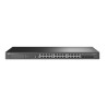 Switch Tp-Link 24 Puertos Administrable Gigabit, L2 (4) SFP, Omada APP, QoS VLAN, Fanless, Gtia: 30 dias