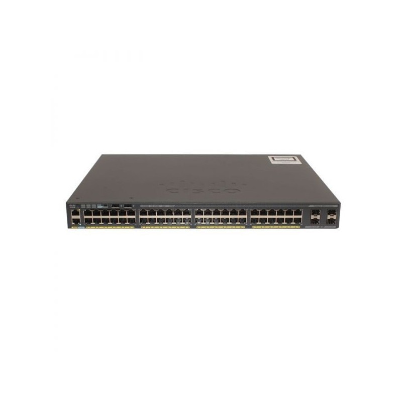 Switch CISCO 48 Ptos POE 100/1000Mbps 5 x Expansion Slots, Administrable, 370W