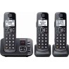 Telefono Inalambrico Panasonic 3 Equipos, DECT 6.0 Plus Digital, LCD 1.6p . 1Ppa, 2Ext. Gtia: 90 Dias