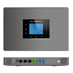 Central IP 1FXO 1FXS, 500Us, Grandstream Asterisk, 3x Rj45 Gigabit POE, Router 2x Usb, 1x Sd. Conf32u, 60User. Gtia:30d