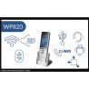 Telefono IP WiFi dual band AC, Gransdstr 2 SIP, 2Lines. uUSB, Jack Audio, plata, 1Bat Recarg 1500mAh Lit. Gtia: 30 dias.