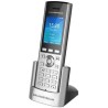 Telefono IP WiFi dual band AC, Gransdstr 2 SIP, 2Lines. uUSB, Jack Audio, plata, 1Bat Recarg 1500mAh Lit. Gtia: 30 dias.