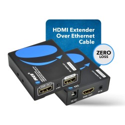 Extensor Hdmi 1080px/4K_60/30hz, 60Mt 2x Reg voltage,  Audio IR, OREI, REQUIERE Utp 100% Cobre NORMA T568-AB