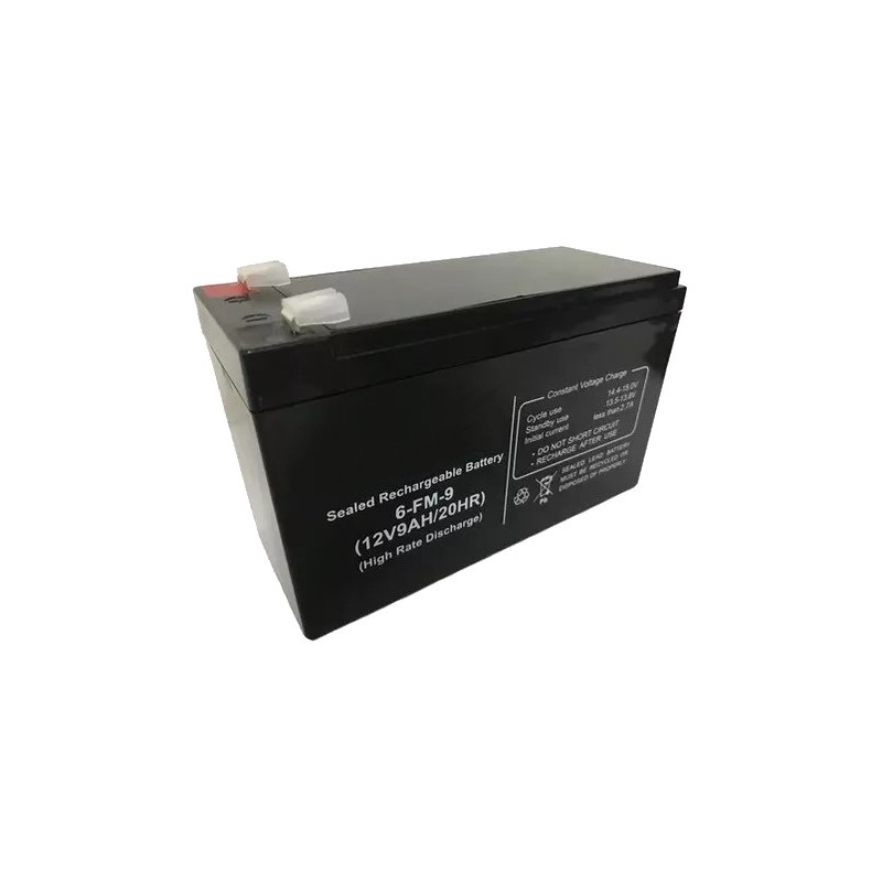 Bateria 12v, 9 Amp, Recargable Standard Anc-L115 Alt95 Prf60. Grtia: 30dias