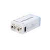 Bateria 9v Recargable 1000 mAh, puerto Usb tipo C, LiOn