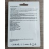 Bateria 9v Recargable 1000 mAh, puerto Usb tipo C, LiOn