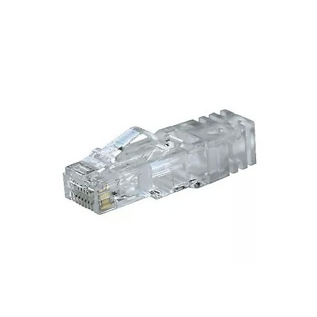 Conector Rj45 Cat 6 Panduit 100u Ensamblaje de 5 fases. TX6™ PLUS 23-24 AWG UTP Modular Plug