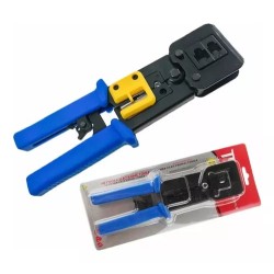 Crimping Tool Rj45 PT Cat 5e CAT 6 - 6A. PT es Pass Trought, cuchilla rematador