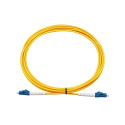 Patch Cord FO SM LC/UPC LC/UPC 2M Duplex Amarillo, 2mm, G657A2