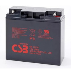 Bateria 12V / 17amp CSB Original, 181x165x 76. Grtia: 10 dias, Recargables