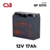 Bateria 12V / 17amp CSB Original, 181x165x 76. Grtia: 10 dias, Recargables