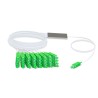 Splitter FO 1-32 SC APC 1.5m blanco UNIF, 2mm, G657A1, simplex. SERIALIZAR: Con su Hoja de Valores certificados