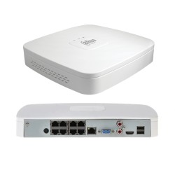 NVR 16 Cam IP,  Vga /Hdmi, Dahua, Onvif, 1DD 4Tb, 720/1080/3Mp/5Mpx, Raton, 1mic/Alarm, 2Usb. Gtia: 10 das