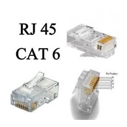 Botas Verde para Rj45, Paq 50 Unds.